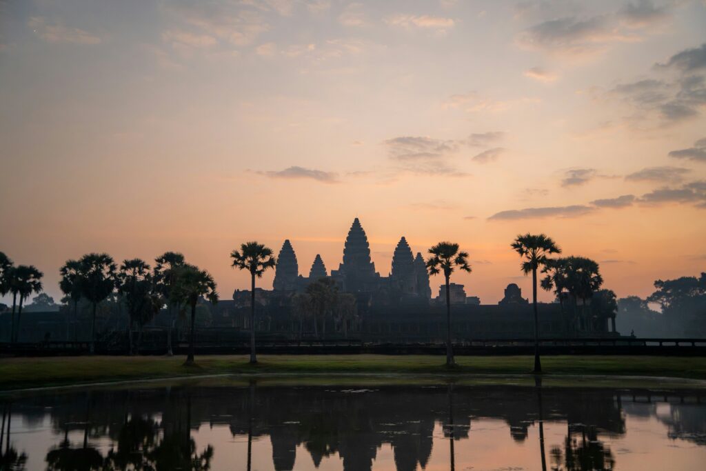 Southeast Asia backpacking itinerary Angkor Wat