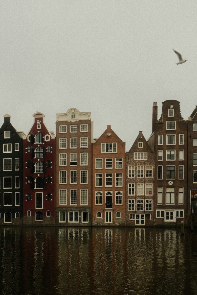 Western Europe itinerary Amsterdam canal