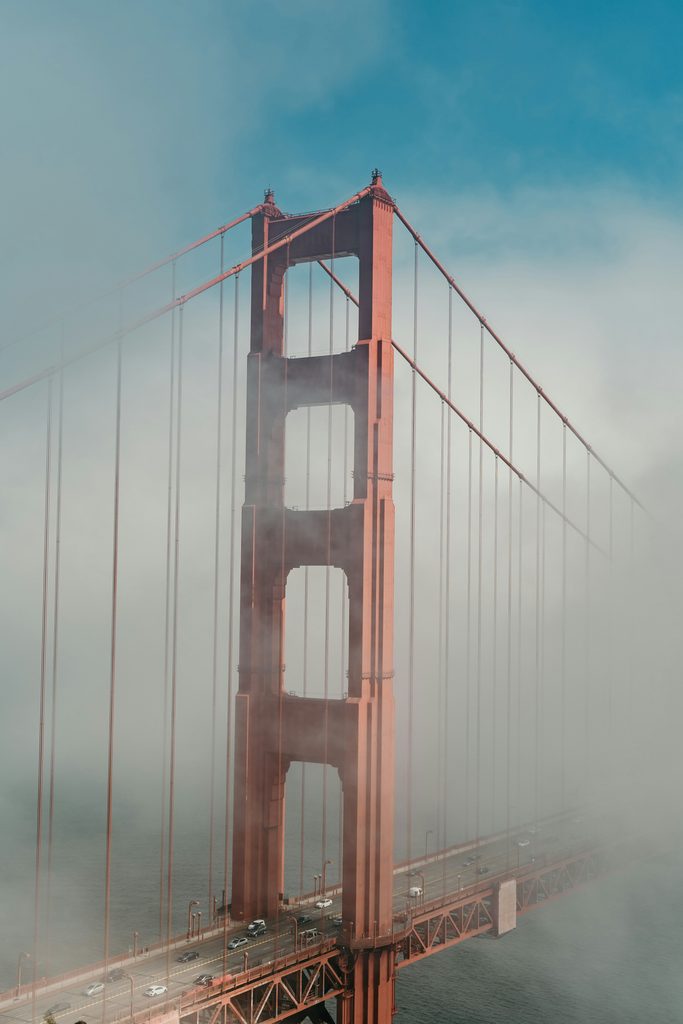USA travel on a budget Golden Gate Bridge